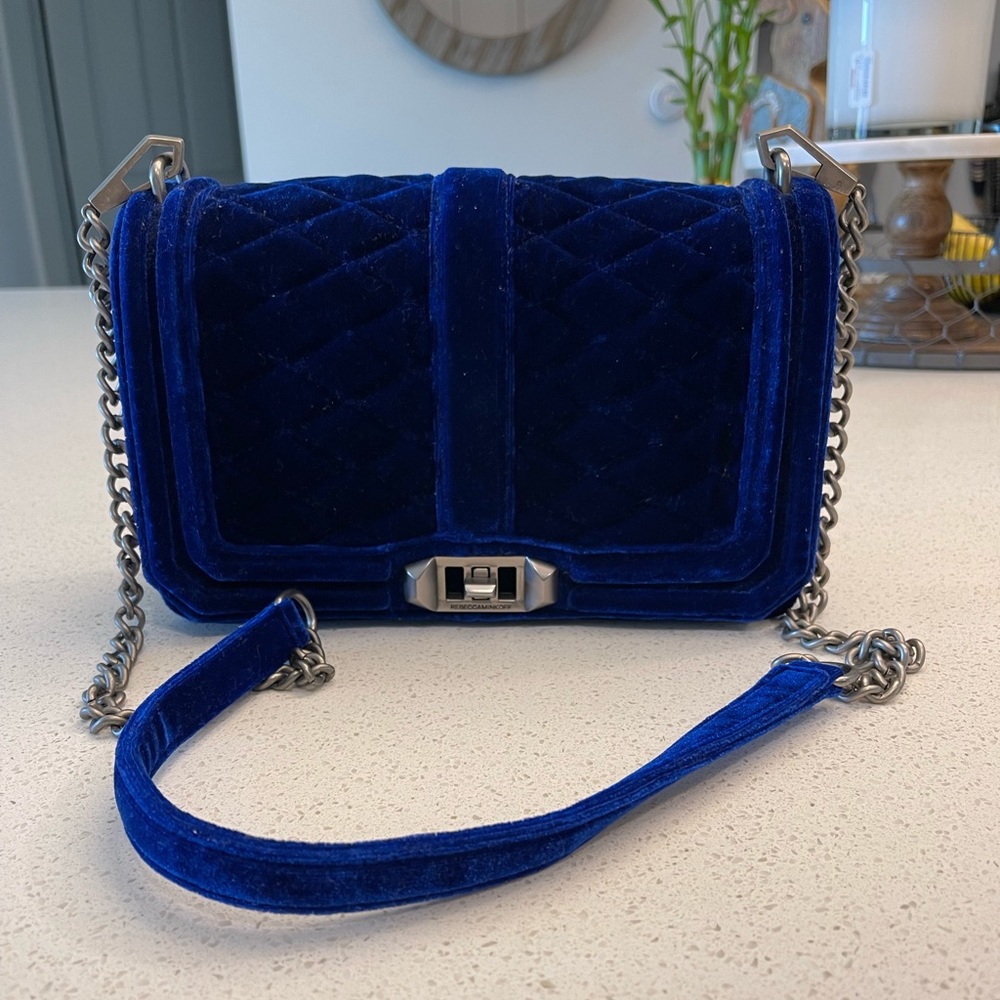 Rebecca Minkoff Blue Velvet Crossbody